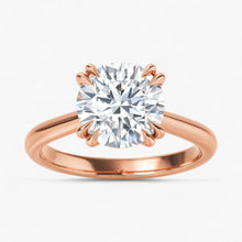 The Double Claw Solitaire Engagement Ring | Round