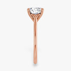 The Double Claw Solitaire Engagement Ring | Round