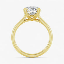 The Double Claw Solitaire Engagement Ring | Emerald