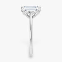 The Double Claw Solitaire Engagement Ring | Emerald
