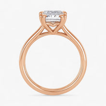 The Double Claw Solitaire Engagement Ring | Emerald