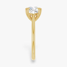 The Double Claw Solitaire Engagement Ring | Cushion