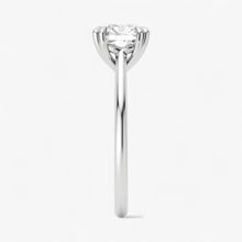 The Double Claw Solitaire Engagement Ring | Cushion