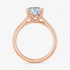 The Double Claw Solitaire Engagement Ring | Cushion