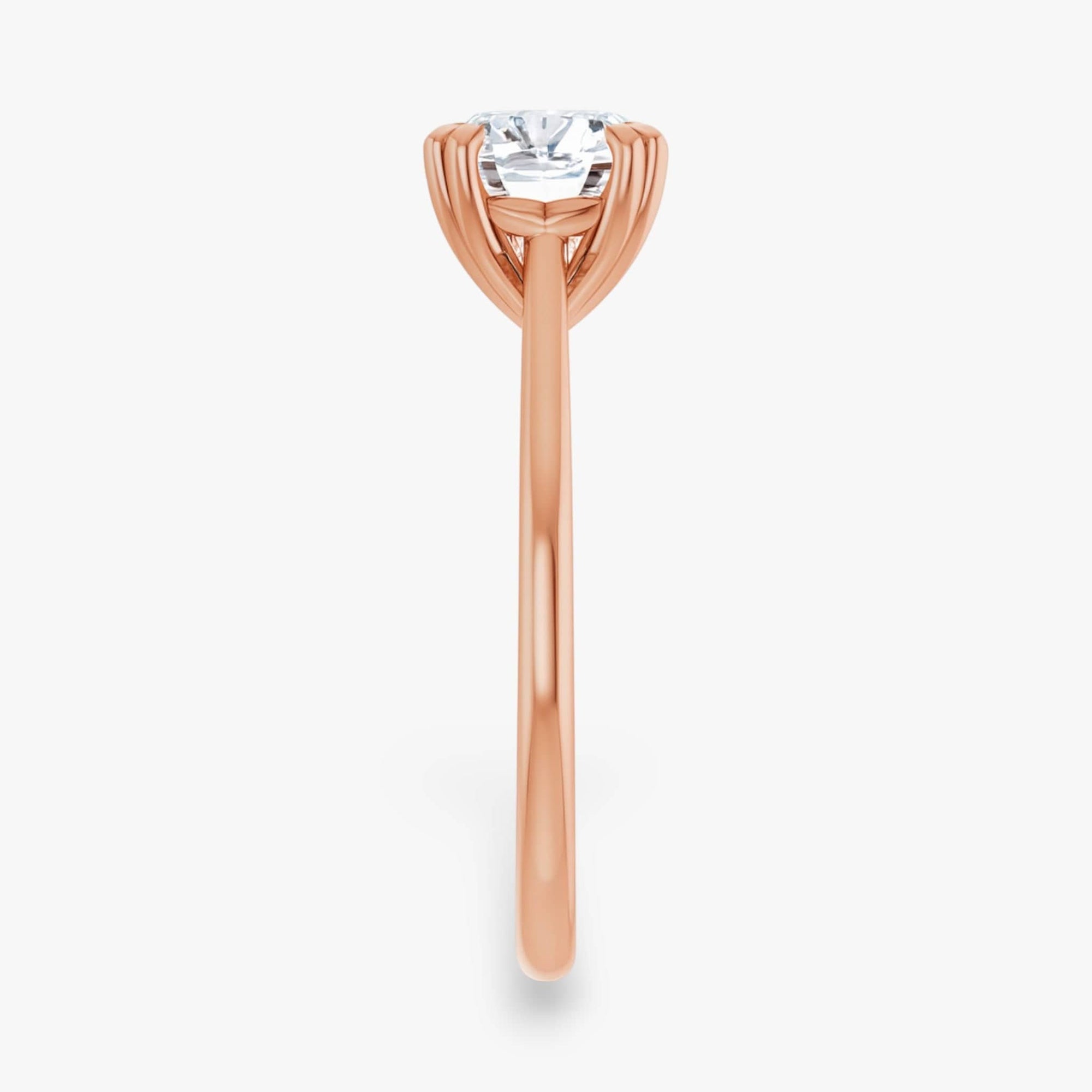The Double Claw Solitaire Engagement Ring | Cushion