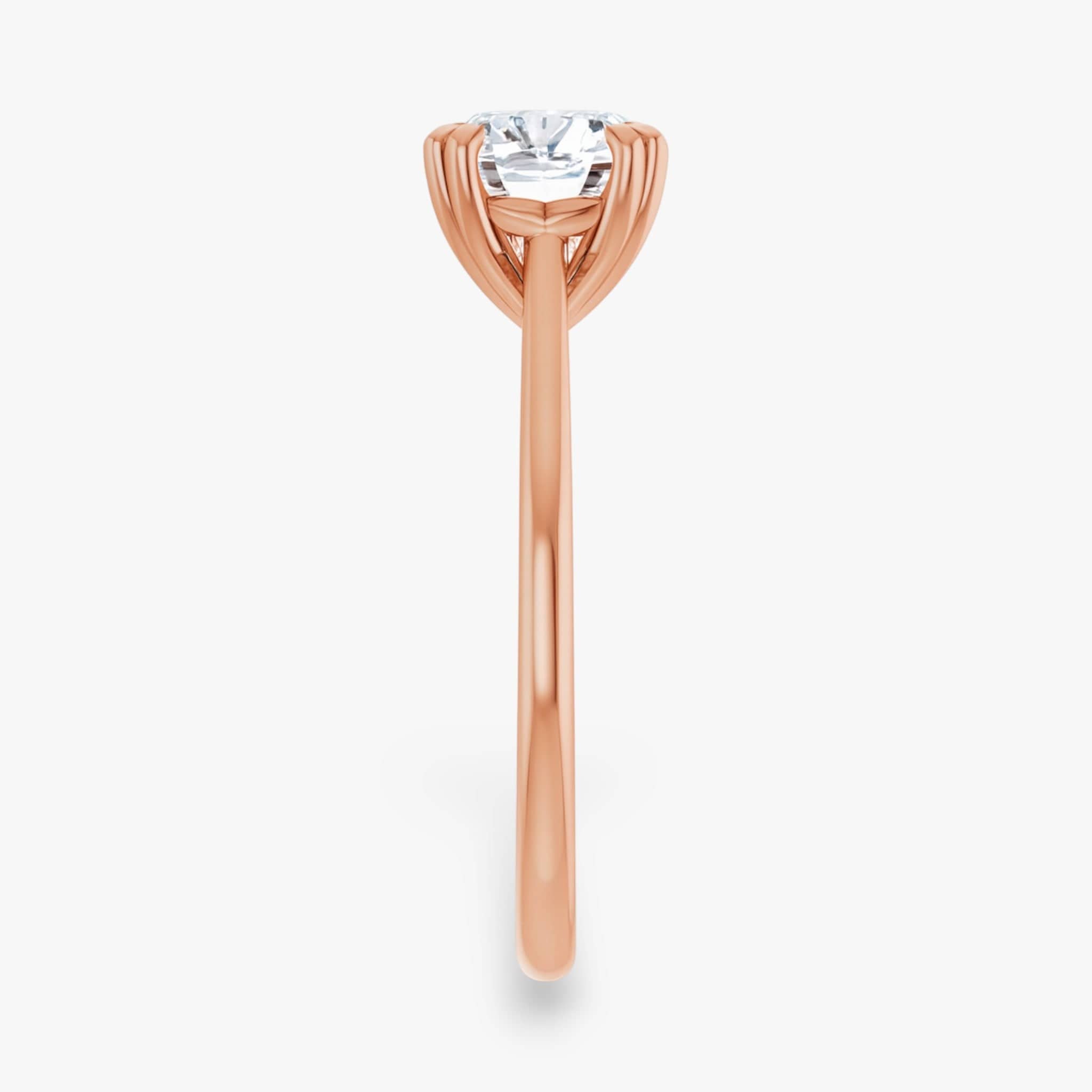 The Double Claw Solitaire Engagement Ring | Cushion