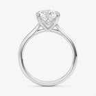 The Double Claw Solitaire Engagement Ring | Cushion