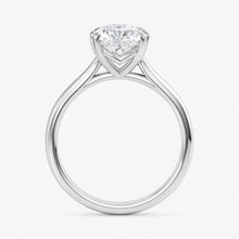The Double Claw Solitaire Engagement Ring | Cushion