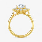 The Royal Halo Engagement Ring | Round