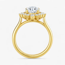 The Royal Halo Engagement Ring | Round