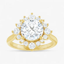 The Royal Halo Engagement Ring | Round