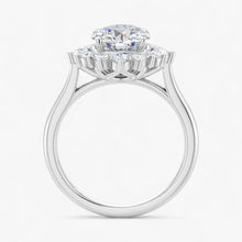 The Royal Halo Engagement Ring | Round
