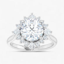 The Royal Halo Engagement Ring | Round