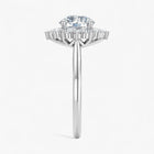 The Royal Halo Engagement Ring | Round