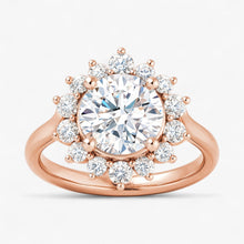 The Royal Halo Engagement Ring | Round