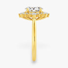 The Royal Halo Engagement Ring | Oval