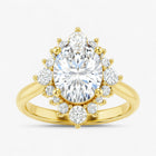 The Royal Halo Engagement Ring | Oval