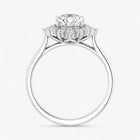 The Royal Halo Engagement Ring | Oval