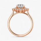 The Royal Halo Engagement Ring | Oval