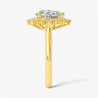The Royal Halo Engagement Ring | Pear
