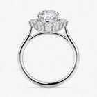 The Royal Halo Engagement Ring | Pear