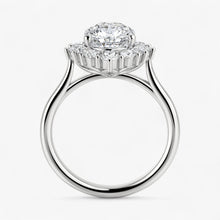 The Royal Halo Engagement Ring | Pear