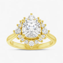 The Royal Halo Engagement Ring | Cushion
