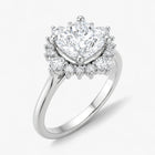 The Royal Halo Engagement Ring | Cushion