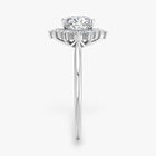 The Royal Halo Engagement Ring | Cushion
