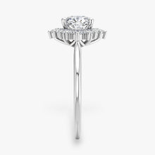 The Royal Halo Engagement Ring | Cushion