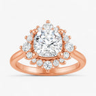 The Royal Halo Engagement Ring | Cushion