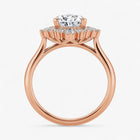 The Royal Halo Engagement Ring | Cushion