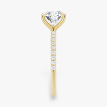The Timeless Pavé Engagement Ring | Round