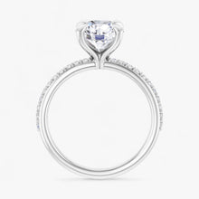 The Timeless Pavé Engagement Ring | Round