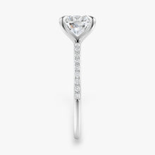 The Timeless Pavé Engagement Ring | Round