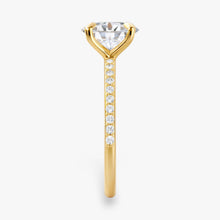 The Timeless Pavé Engagement Ring | Oval