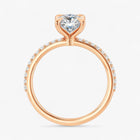 The Timeless Pavé Engagement Ring | Oval