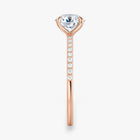 The Timeless Pavé Engagement Ring | Oval
