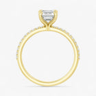 The Timeless Pavé Engagement Ring | Emerald