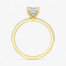 The Timeless Pavé Engagement Ring | Emerald