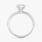 The Timeless Pavé Engagement Ring | Emerald