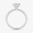 The Timeless Pavé Engagement Ring | Pear