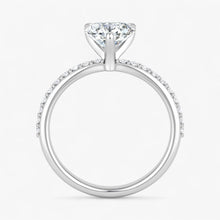 The Timeless Pavé Engagement Ring | Pear