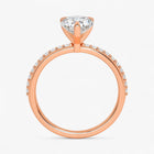 The Timeless Pavé Engagement Ring | Pear