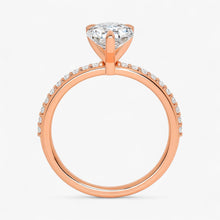 The Timeless Pavé Engagement Ring | Pear