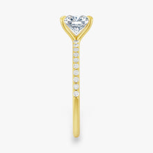 The Timeless Pavé Engagement Ring | Cushion