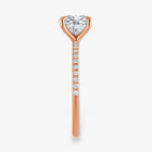 The Timeless Pavé Engagement Ring | Cushion