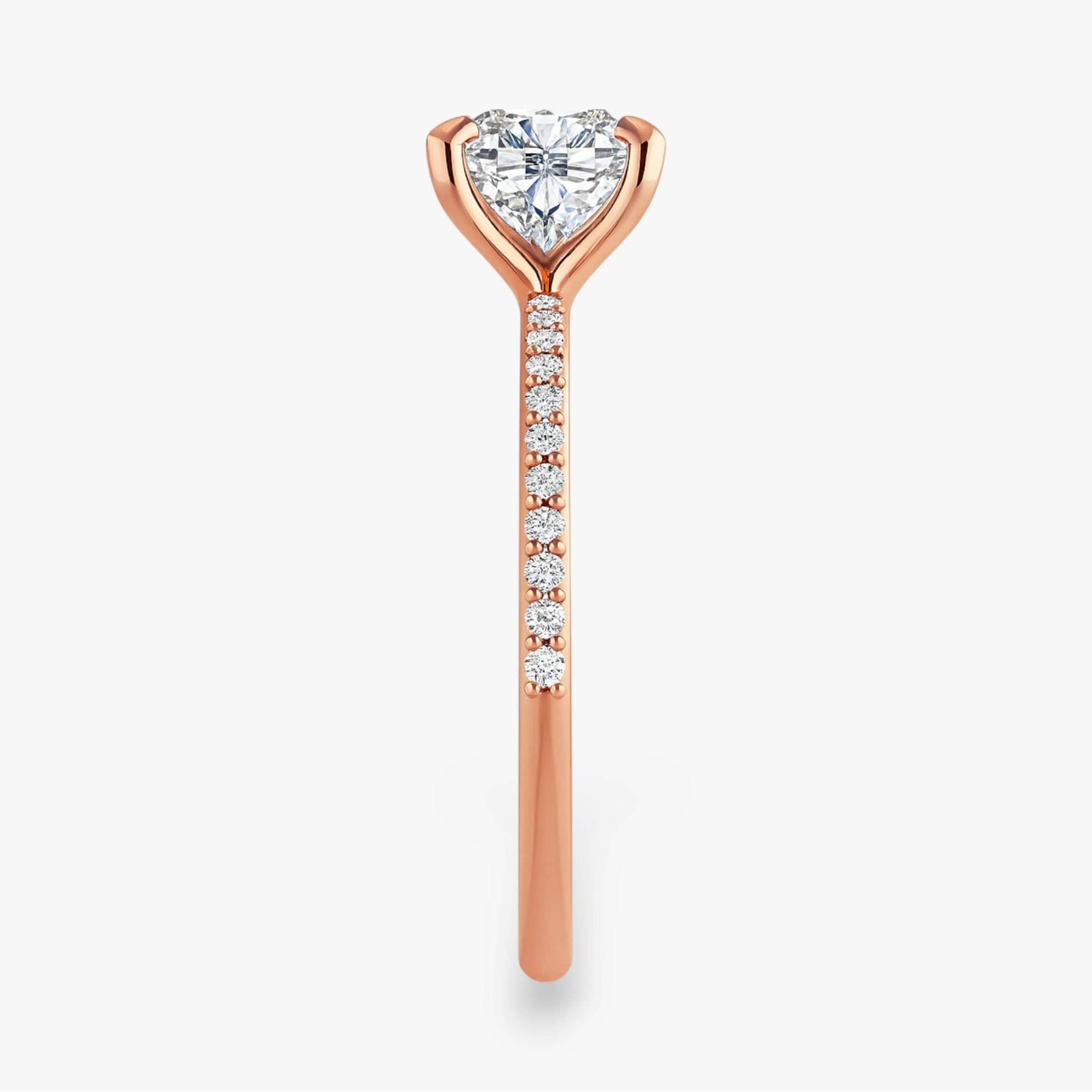 The Timeless Pavé Engagement Ring | Cushion