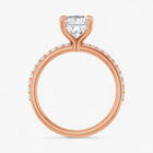 The Timeless Pavé Engagement Ring | Cushion
