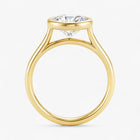 The Classic Bezel Engagement Ring | Round
